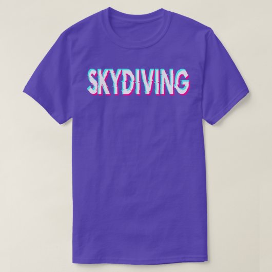 Skydiving for Skydiver Skydive T-shirt (Design voorkant)
