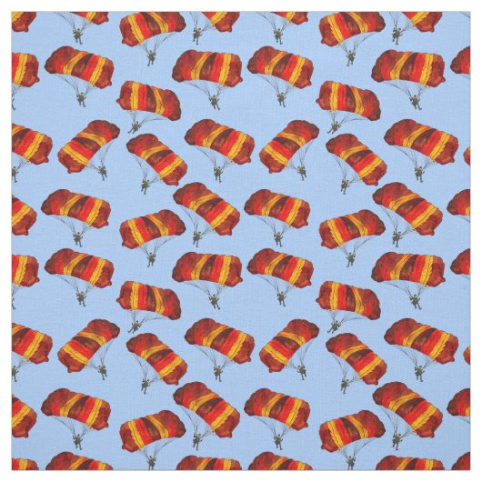 Skydiving Fun Stof (Swatch)