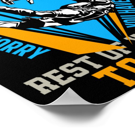 Skydiving If Your Parachute Doesnt Deploy Dont  Poster (Hoek)