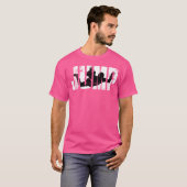 Skydiving Jumping Ik spring uit Skydiving Parachut T-shirt (Voorkant volledig)