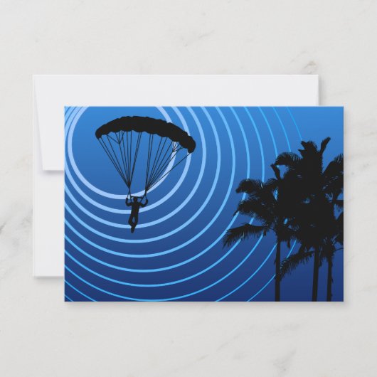 skydiving kaart (Voorkant)