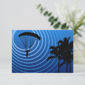 skydiving kaart (Staand voorkant)