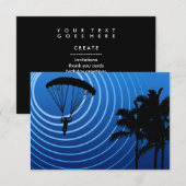 skydiving kaart (Voorkant / Achterkant)