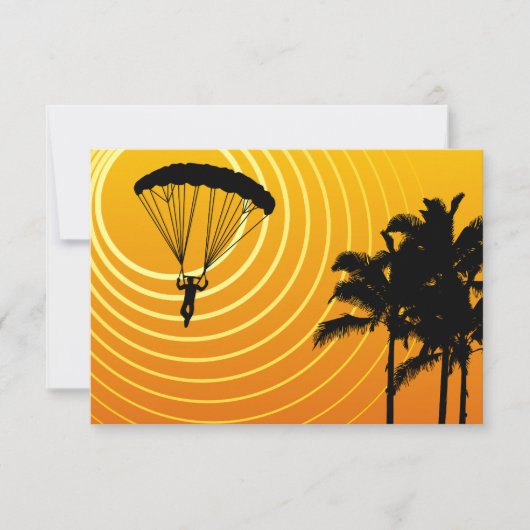 skydiving kaart (Voorkant)