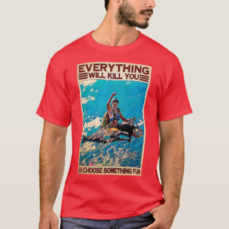 Skydiving Kies iets anders T-shirt