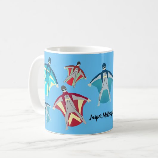 Skydiving Koffiemok (Voorkant links)