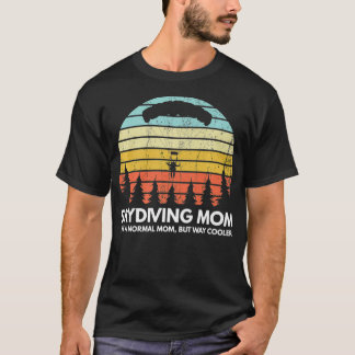 Skydiving mama Skydiving moeder Matching Couple Sk T-shirt