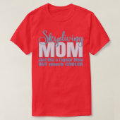 Skydiving mama t-shirt (Design voorkant)