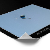 Skydiving Maspalomas, Gran Canaria Poster (Hoek)