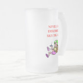 skydiving matglas bierpul (Voorkant rechts)