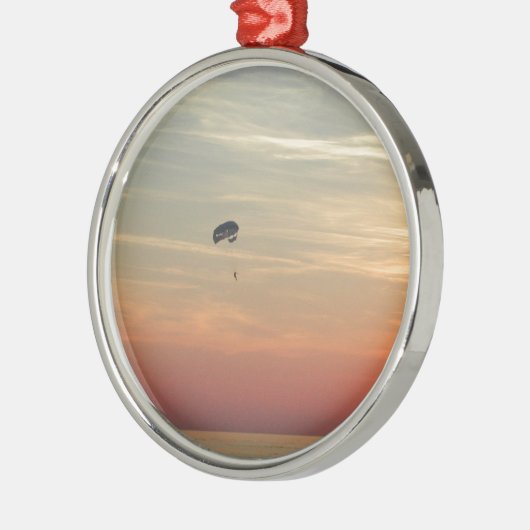 Skydiving Metalen Ornament (Links)