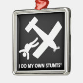 Skydiving My Ewn Stunts Metalen Ornament (Links)