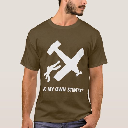 Skydiving My Ewn Stunts T-shirt (Voorkant)