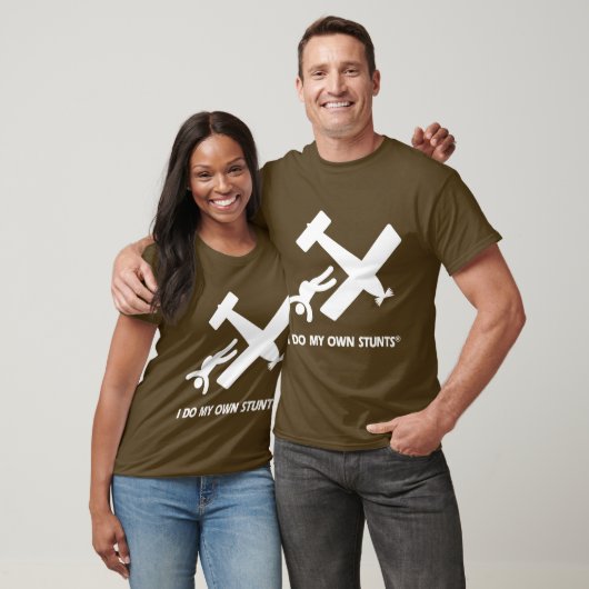 Skydiving My Ewn Stunts T-shirt (Unisex)