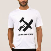 Skydiving My Ewn Stunts T-shirt (Voorkant)