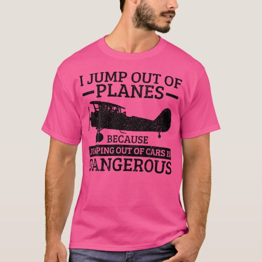 Skydiving Parachute Gift T-shirt (Voorkant)
