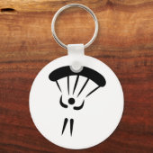 Skydiving parachute sleutelhanger (Voorkant)