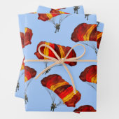 Skydiving/Parachutespringpapier Inpakpapier Vel (In situ)