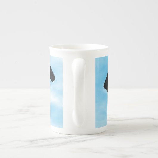 Skydiving Parachuting Design Specialty Cup Porselein Kop (Achterkant)