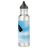 Skydiving Parachuting Design Water Bottle Waterfles (Rechts)