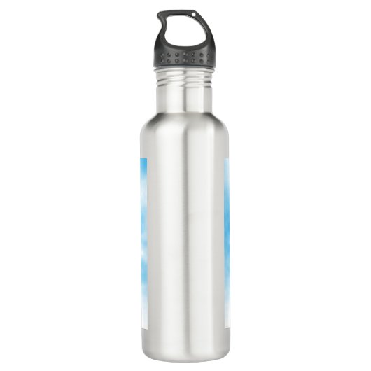 Skydiving Parachuting Design Water Bottle Waterfles (Achterkant)