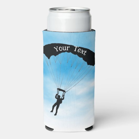 Skydiving Parachuting Seltzer Koelbox Seltzer Blikjeskoeler (Seltzer Achterkant)