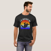 Skydiving Parachuting Sky Diver Retro SK T-shirt (Voorkant volledig)