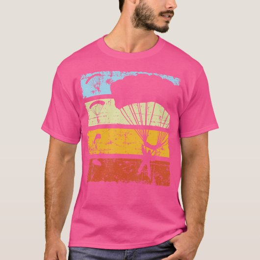 Skydiving Parachuting Skydive Skydiver T-shirt (Voorkant)