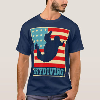  Skydiving Parachuting Skydive T-shirt