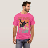 Skydiving Parachuting T-shirt (Voorkant volledig)