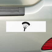 Skydiving-pictogram Bumpersticker (Op auto)