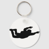 skydiving-pictogram sleutelhanger (Voorkant)