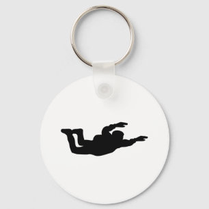 skydiving-pictogram sleutelhanger