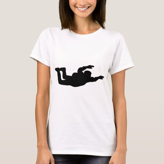 skydiving-pictogram t-shirt (Voorkant)