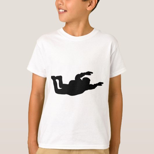skydiving-pictogram t-shirt (Voorkant)