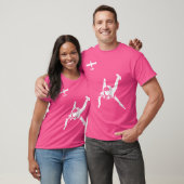 Skydiving Shirt Skydiver springt uit vliegtuig Par (Unisex)