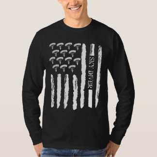 Skydiving Skydive I Grappig cadeau-idee voor Sky D T-shirt