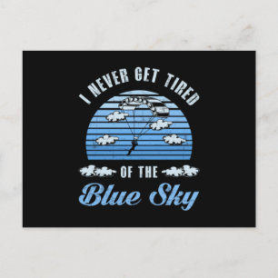 Skydiving Skydive Jump Skydiver Retro Funny Gift Briefkaart