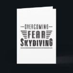 Skydiving Skydiver Plane Jump Gift Idee Kaart<br><div class="desc">Het coole en geweldige skydiving citaat shirt. Maak een grappig cadeautje of een perfect cadeautje op verjaardag en kerstmis voor mannen,  vrouwen als een geweldig skydive-t-shirt,  shirt,  springkostuum en skydiver outfit.</div>