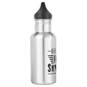 Skydiving Skydiver Plane Jump Gift Idee Waterfles (Links)