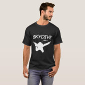 Skydiving Skydiver Shirt Falling Parachutist voor (Voorkant volledig)