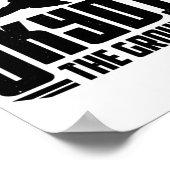 Skydiving | Skydiving Skydiver Gifts Poster (Hoek)