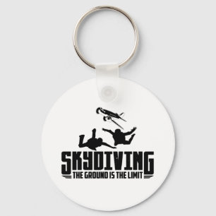 Skydiving   Skydiving Skydiver Gifts Sleutelhanger