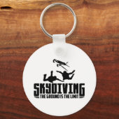 Skydiving | Skydiving Skydiver Gifts Sleutelhanger (Voorkant)