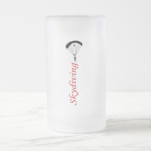 Skydiving Stein Matglas Bierpul (Center)