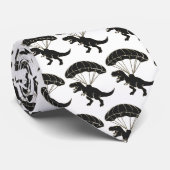 Skydiving T-rex Stropdas (Opgerold)