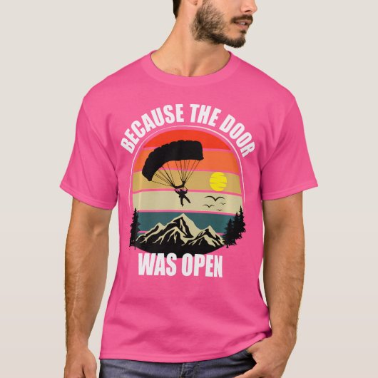 Skydiving T-shirt (Voorkant)