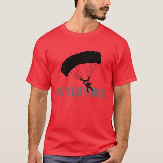 Skydiving T-shirt (Voorkant)