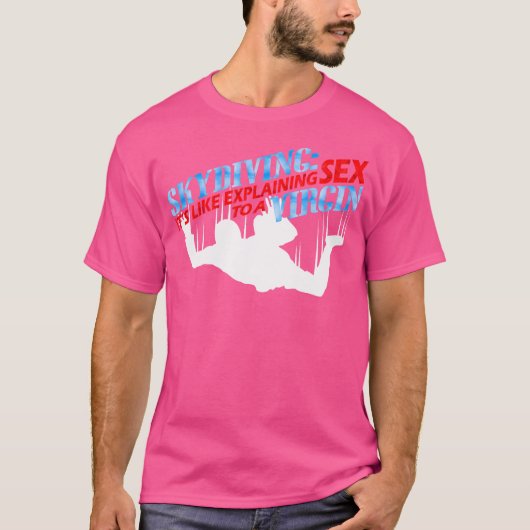 Skydiving T-shirt (Voorkant)