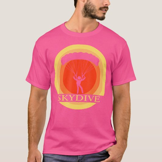 Skydiving T-shirt (Voorkant)